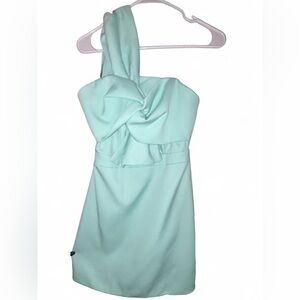 DO+BE Turquoise Asymmetric Dress